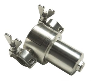 Micro filter with tri-clamps